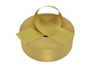 Сатин нежно-золотистый