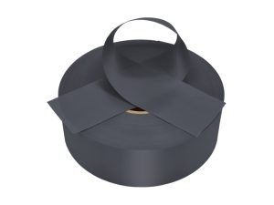 Сатин глубокий серый